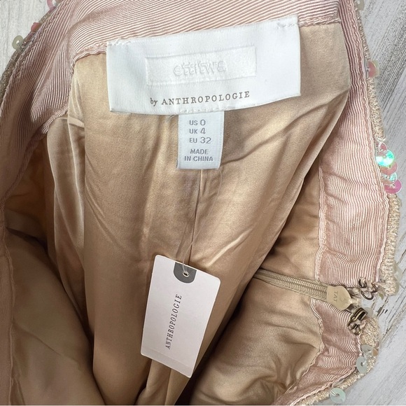 NEW! Anthropologie Sequin Showstopper Wide‎ Leg Pants - Picture 8 of 17